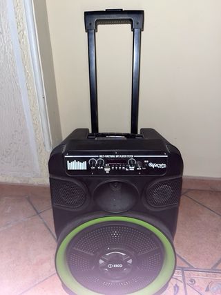 Altavoz Elco Negro y Verde Precio muy negociable