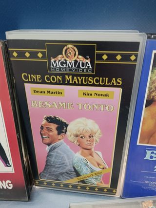 5 cintas, VHS, películas románticas