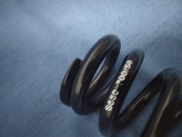NUEVO Muelle S550 Lbs. 700/58 ShockWorks Acero