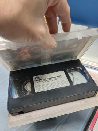 5 cintas VHS, clásicos, RUFUFÚ, CHARADA, DUBLINESES, MACBETH, DESAYUNO CON DIAMANTES