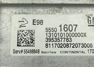 Opel 2135828 centralita motor uce 55501607 astra k