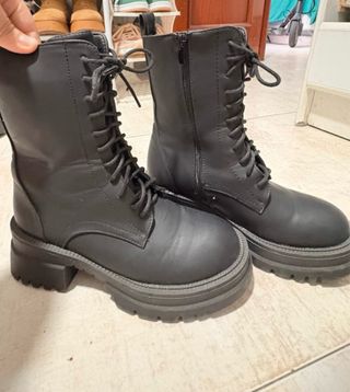 Botas militares negras