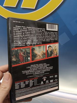 DVD , arabesco - Stanley donen, Gregory peck, Sofia loren