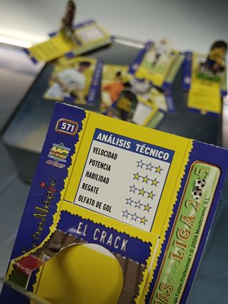 Lote 10 CARTAS TRADING CARDS LIGA 2004 - FICHAS, MC MUNDICROMO SPORT.