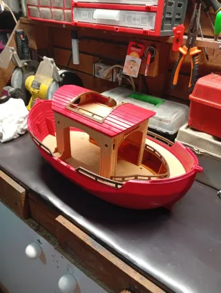 Barco Playmobil, arca de noel
