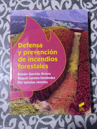 Libro Defensa y prevención de incendios forestales