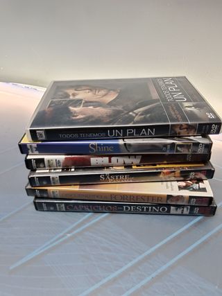 6 películas, DVD , Drama-suspense