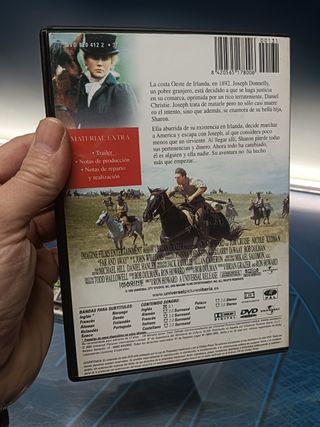 DVD 3 películas románticas - SIETE DIAS Y UNA VIDA -TODOS LOS CABALLO BELLOS - UN HORIZONTE MUY LEJANO