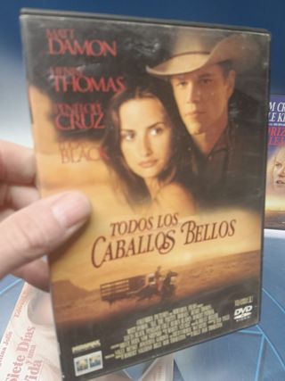 DVD 3 películas románticas - SIETE DIAS Y UNA VIDA -TODOS LOS CABALLO BELLOS - UN HORIZONTE MUY LEJANO