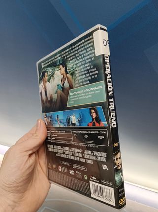 dvd, 007 OPERACIÓN TRUENO - SEAN CONNERY