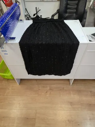 Vestido Zara Negro Talla L