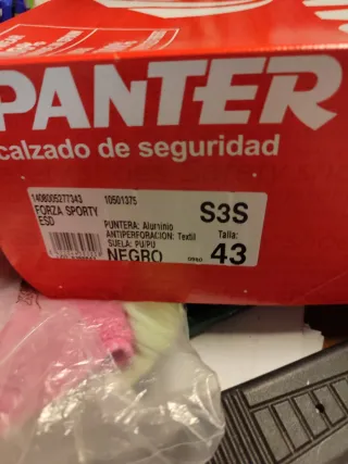 Zapatos de seguridad Panter nuevos