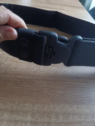 Cinturón Táctico Nailon Negro