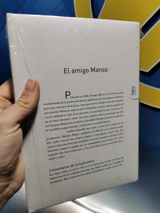 EL AMIGO MANSO, libro nuevo, de Benito Pérez Galdos