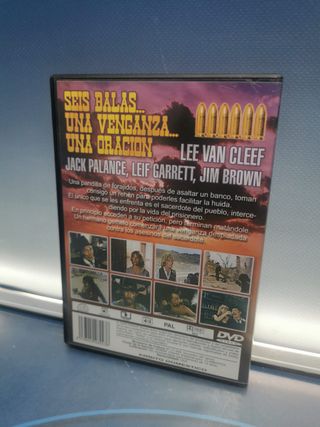 PELICULA en dvd, SEIS BALAS UNA VENGANZA...UNA ORACIÓN