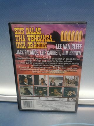 PELICULA en dvd, SEIS BALAS UNA VENGANZA...UNA ORACIÓN
