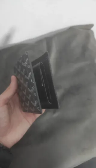 Cartera Hombre Negra y Blanca