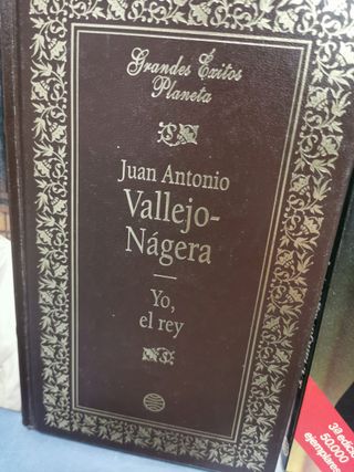 3 libros del Autor Juan Antonio Vallejo-Naguera, VALLEJO Y YO y mas