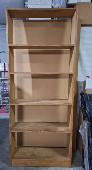 Estantería de madera pino