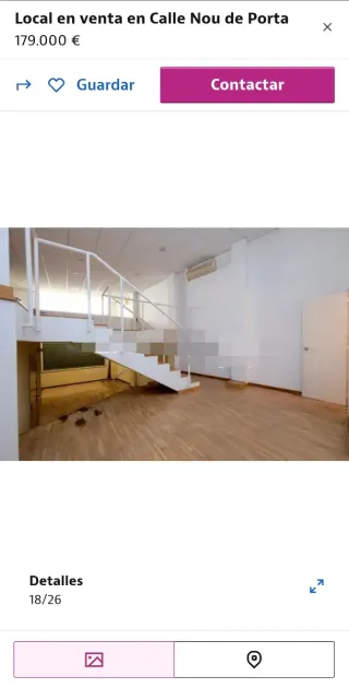 Local ideal para amplia vivienda sin reformar