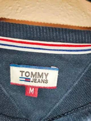 Sudadera Tommy Jeans Talla M Bordado