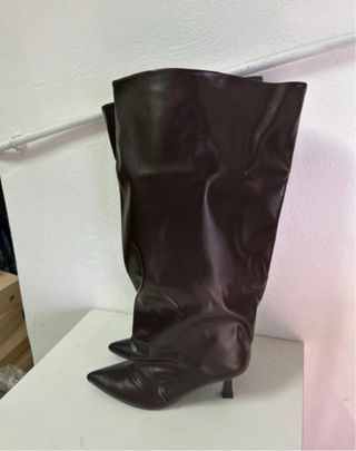 Stivali donna marroni tg 38 nuovi