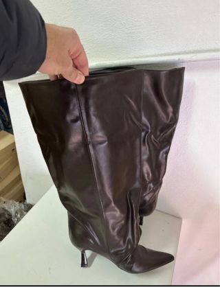 Stivali donna marroni tg 38 nuovi