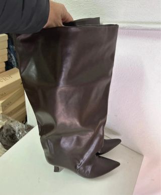 Stivali donna marroni tg 38 nuovi