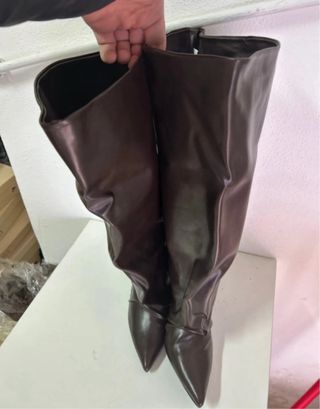 Stivali donna marroni tg 38 nuovi