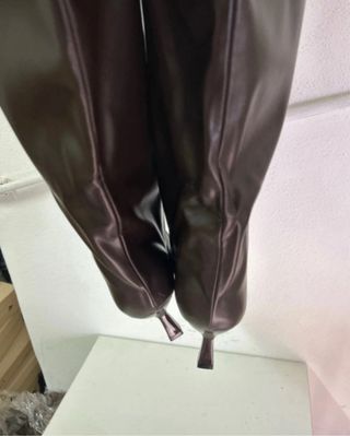 Stivali donna marroni tg 38 nuovi