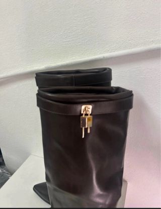 Stivali donna marroni tg 39 nuovi