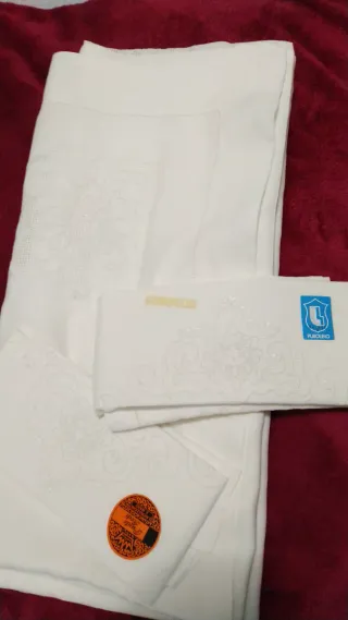 Lenzuolo + 2 federe lino punto Rodi