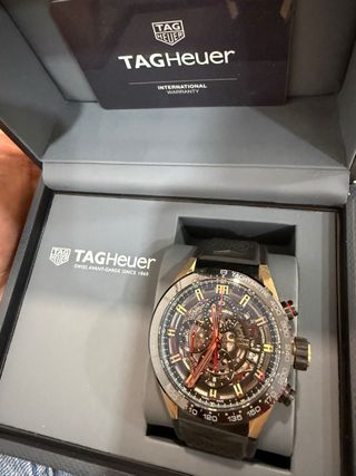 TAG Heuer Carrera Cronógrafo Oro
