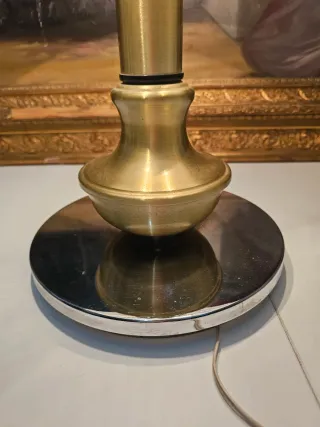 Lámpara Metalarte Vintage Metal y Cristal