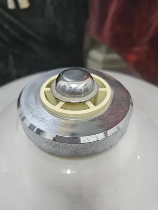 Lámpara Metalarte Vintage Metal y Cristal