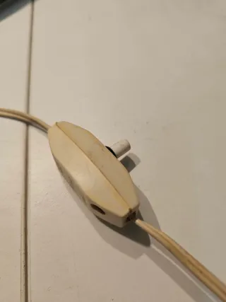 Lámpara Metalarte Vintage Metal y Cristal