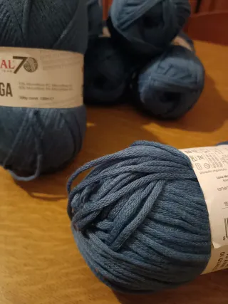 800 gr di filato tubolare in microfibra