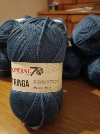 800 gr di filato tubolare in microfibra