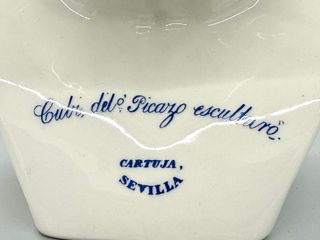 Cabeza frenológica Cartuja Sevilla