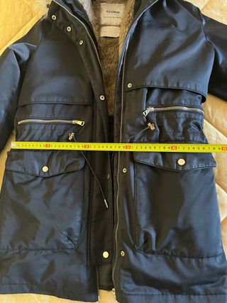 Parka Pull&Bear nera taglia XS