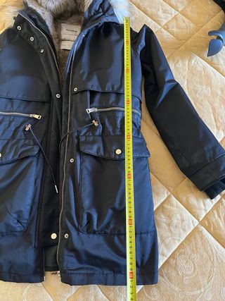 Parka Pull&Bear nera taglia XS