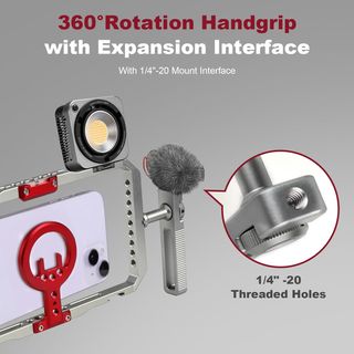 SUNLYTOUR jaula magnética móvil 360° universal