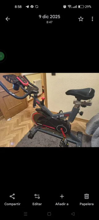 Bicicleta Spinning Nueva Sin Uso