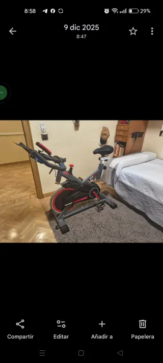 Bicicleta Spinning Nueva Sin Uso