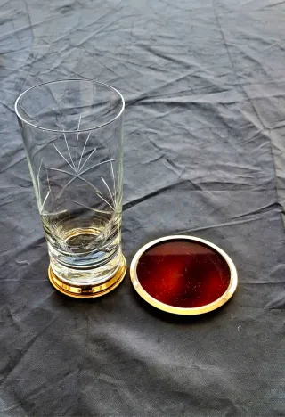 Juego copas, cubitera y bandeja tortuga