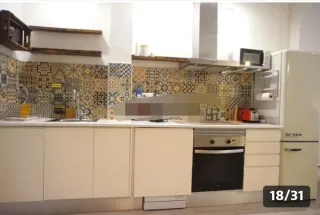 Piso loft estudio de un ambiente amplio y luminoso