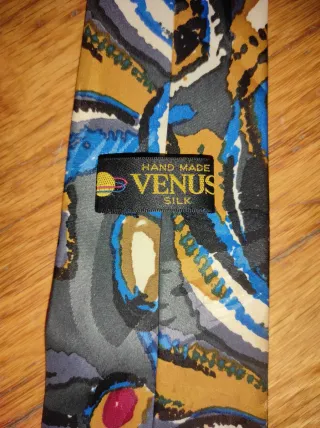 Corbata vintage multicolor