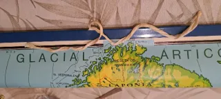 Mapa Físico - Político Europa 1986