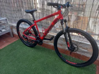 Bicicleta Montaña Rockrider 540 Roja