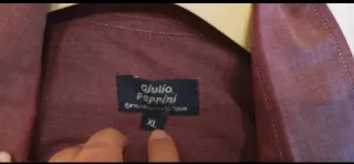 Camicia uomo vinaccia